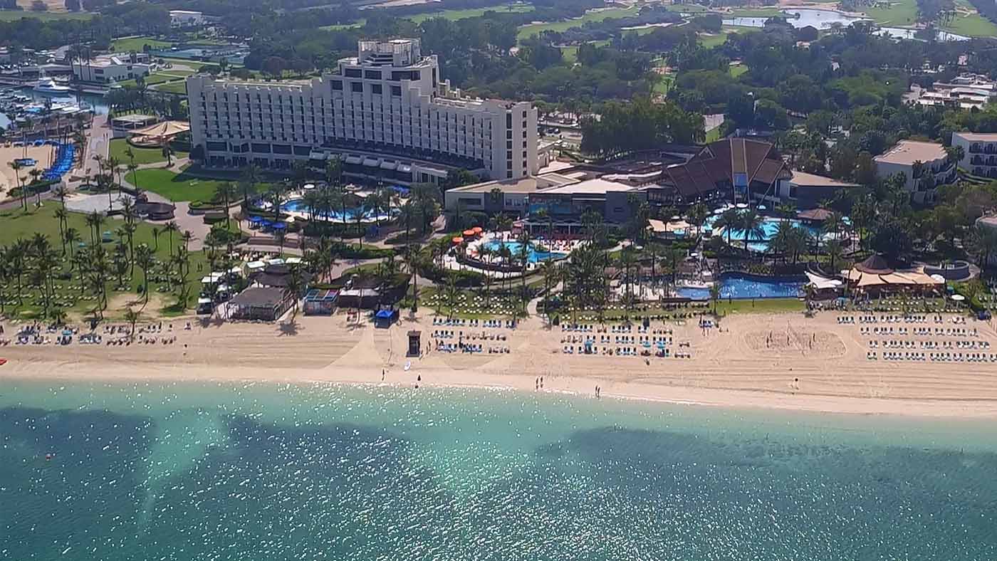 JA The Resort Dubai Aerial View