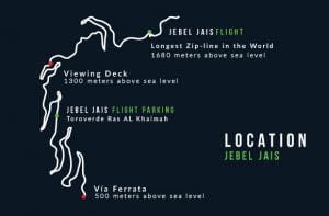 Jebel Jais Map